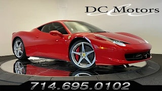 2010 Ferrari 458 Italia Base ZFF67NFA3A0174831 2010 Ferrari 458 Italia Base