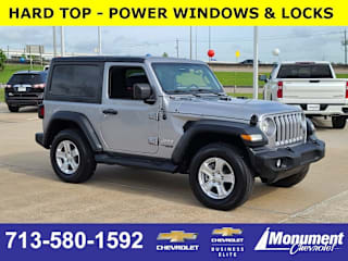 2018 Jeep Wrangler Sport S 1C4GJXAG2JW160623 2018 Jeep Wrangler Sport S