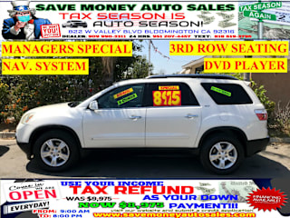 2009 GMC Acadia SLT-1 1GKER23D79J165013 2009 GMC Acadia SLT-1