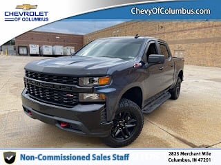 2021 Chevrolet Silverado 1500 Custom Trail Boss 1GCPYCEF5MZ145798 2021 Chevrolet Silverado 1500 Custom Trail Boss