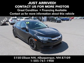 2016 Honda Civic LX 19XFC2F54GE001153 2016 Honda Civic LX
