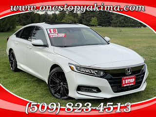 2018 Honda Accord Sport 1HGCV1F3XJA172734 2018 Honda Accord Sport