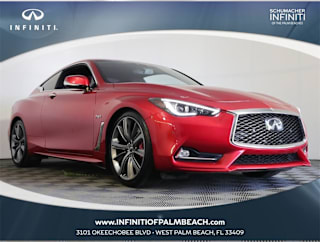 2018 Infiniti Q60 Red Sport 400 JN1FV7EK7JM530283 2018 Infiniti Q60 Red Sport 400
