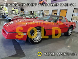 1986 Chevrolet Corvette Base 1G1YY078XG5100975 1986 Chevrolet Corvette Base