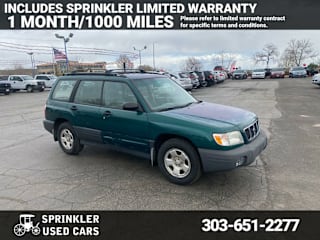 2001 Subaru Forester JF1SF63521H727487 2001 Subaru Forester