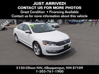 2014 Volkswagen Passat 2.0L TDI SE 1VWBN7A36EC080225 2014 Volkswagen Passat 2.0L TDI SE