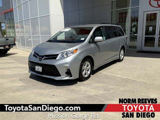 2020 Toyota Sienna LE 8-Passenger 5TDKZ3DC6LS078899 2020 Toyota Sienna LE 8-Passenger