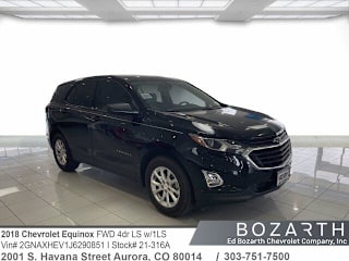 2018 Chevrolet Equinox 2GNAXHEV1J6290851 2018 Chevrolet Equinox