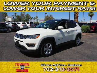 2018 Jeep Compass Latitude 3C4NJCBB4JT226842 2018 Jeep Compass Latitude