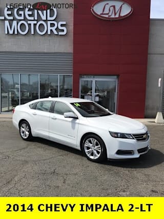 2014 Chevrolet Impala 2G1125S30E9129168 2014 Chevrolet Impala