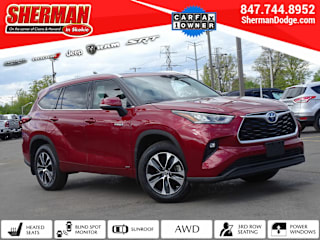 2020 Toyota Highlander Hybrid XLE 5TDGBRCHXLS512414 2020 Toyota Highlander Hybrid XLE