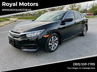 2017 Honda Civic EX 2HGFC2F74HH560193 2017 Honda Civic EX