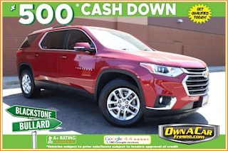 2018 Chevrolet Traverse LT Cloth 1GNERGKW8JJ150821 2018 Chevrolet Traverse LT Cloth