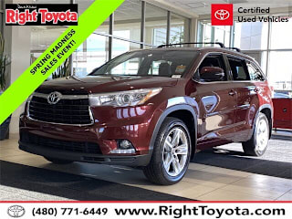 2016 Toyota Highlander Limited 5TDDKRFHXGS248843 2016 Toyota Highlander Limited