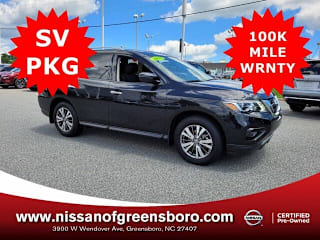 2018 Nissan Pathfinder SV 5N1DR2MN0JC665579 2018 Nissan Pathfinder SV