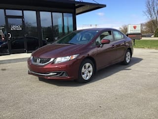 2014 Honda Civic LX 2HGFB2F54EH550468 2014 Honda Civic LX