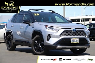 2020 Toyota RAV4 Hybrid XSE JTMEWRFV8LD533125 2020 Toyota RAV4 Hybrid XSE