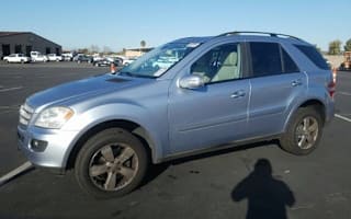 2007 Mercedes-Benz M-Class ML 500 4JGBB75E87A151717 2007 Mercedes-Benz M-Class ML 500