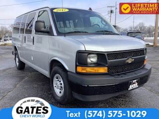 2017 Chevrolet Express Passenger 1GAWGEFF8H1309728 2017 Chevrolet Express Passenger