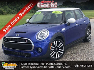 2021 MINI Hardtop 4 Door Cooper S WMWXU9C04M2P11596 2021 MINI Hardtop 4 Door Cooper S