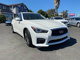 2017 Infiniti Q50 Red Sport 400 JN1FV7AP1HM850145 2017 Infiniti Q50 Red Sport 400