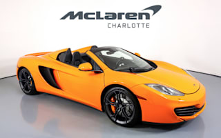 2014 McLaren MP4-12C Spider Base SBM11BAA0EW003416 2014 McLaren MP4-12C Spider Base