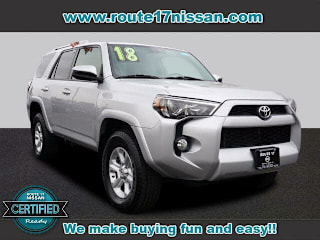 2018 Toyota 4Runner SR5 JTEBU5JR1J5592192 2018 Toyota 4Runner SR5