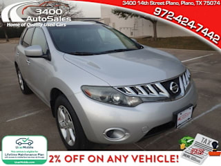 2009 Nissan Murano S JN8AZ18W79W119431 2009 Nissan Murano S