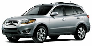 2010 Hyundai Santa Fe 5NMSKDAG8AH388859 2010 Hyundai Santa Fe