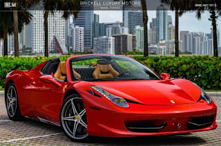 2013 Ferrari 458 Spider Base ZFF68NHA4D0191992 2013 Ferrari 458 Spider Base