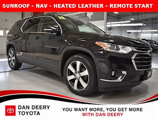 2018 Chevrolet Traverse LT Leather 1GNEVHKW2JJ111935 2018 Chevrolet Traverse LT Leather
