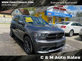 2017 Dodge Durango R/T 1C4SDJCT3HC796052 2017 Dodge Durango R/T