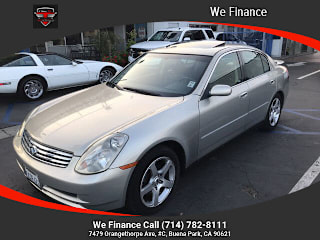 2003 Infiniti G35 Base JNKCV51EX3M324803 2003 Infiniti G35 Base