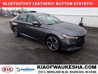 2018 Honda Accord Sport 1HGCV1F38JA007295 2018 Honda Accord Sport