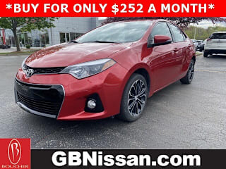 2015 Toyota Corolla S Plus 5YFBURHE5FP182620 2015 Toyota Corolla S Plus