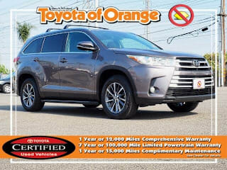 2019 Toyota Highlander XLE 5TDKZRFHXKS318613 2019 Toyota Highlander XLE