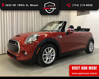 2017 MINI Convertible Cooper S WMWWG9C55H3C80588 2017 MINI Convertible Cooper S