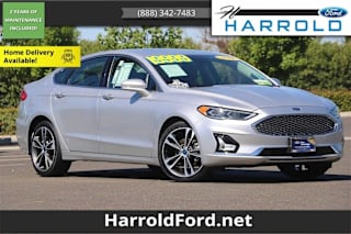 2019 Ford Fusion Titanium 3FA6P0D90KR154599 2019 Ford Fusion Titanium