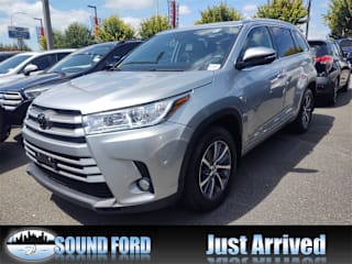 2018 Toyota Highlander XLE 5TDJZRFH7JS550211 2018 Toyota Highlander XLE