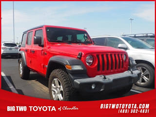 2018 Jeep Wrangler Unlimited Sport S 1C4HJXDG4JW281234 2018 Jeep Wrangler Unlimited Sport S