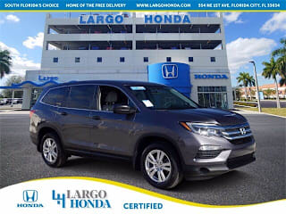 2018 Honda Pilot LX 5FNYF5H15JB013678 2018 Honda Pilot LX