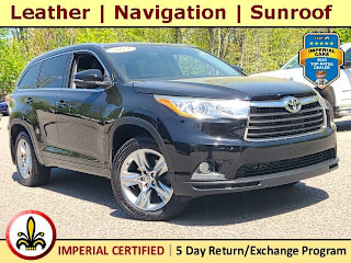 2014 Toyota Highlander Limited 5TDDKRFHXES043763 2014 Toyota Highlander Limited
