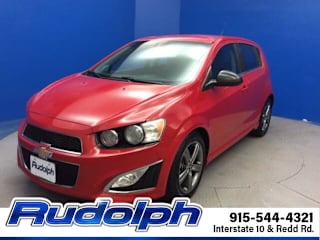 2013 Chevrolet Sonic RS Auto 1G1JG6SB5D4222817 2013 Chevrolet Sonic RS Auto