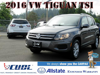 2016 Volkswagen Tiguan 2.0T S 4Motion WVGBV7AX6GW001672 2016 Volkswagen Tiguan 2.0T S 4Motion