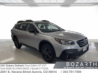 2021 Subaru Outback Onyx Edition XT 4S4BTGLD4M3156422 2021 Subaru Outback Onyx Edition XT