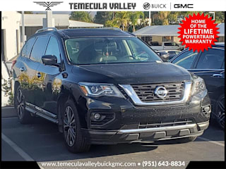 2018 Nissan Pathfinder Platinum 5N1DR2MN8JC631583 2018 Nissan Pathfinder Platinum