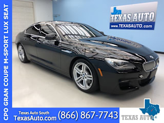 2013 BMW 6 Series 650i Gran Coupe WBA6B2C56DDG66785 2013 BMW 6 Series 650i Gran Coupe