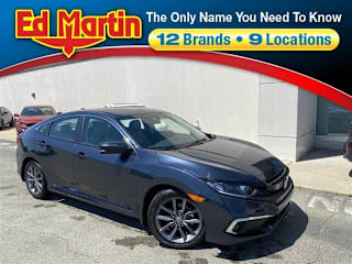 2019 Honda Civic EX 19XFC1F3XKE010358 2019 Honda Civic EX
