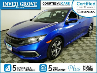 2020 Honda Civic 2HGFC2F61LH596147 2020 Honda Civic