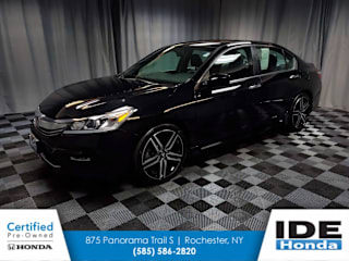 2017 Honda Accord Sport Special Edition 1HGCR2F1XHA110401 2017 Honda Accord Sport Special Edition